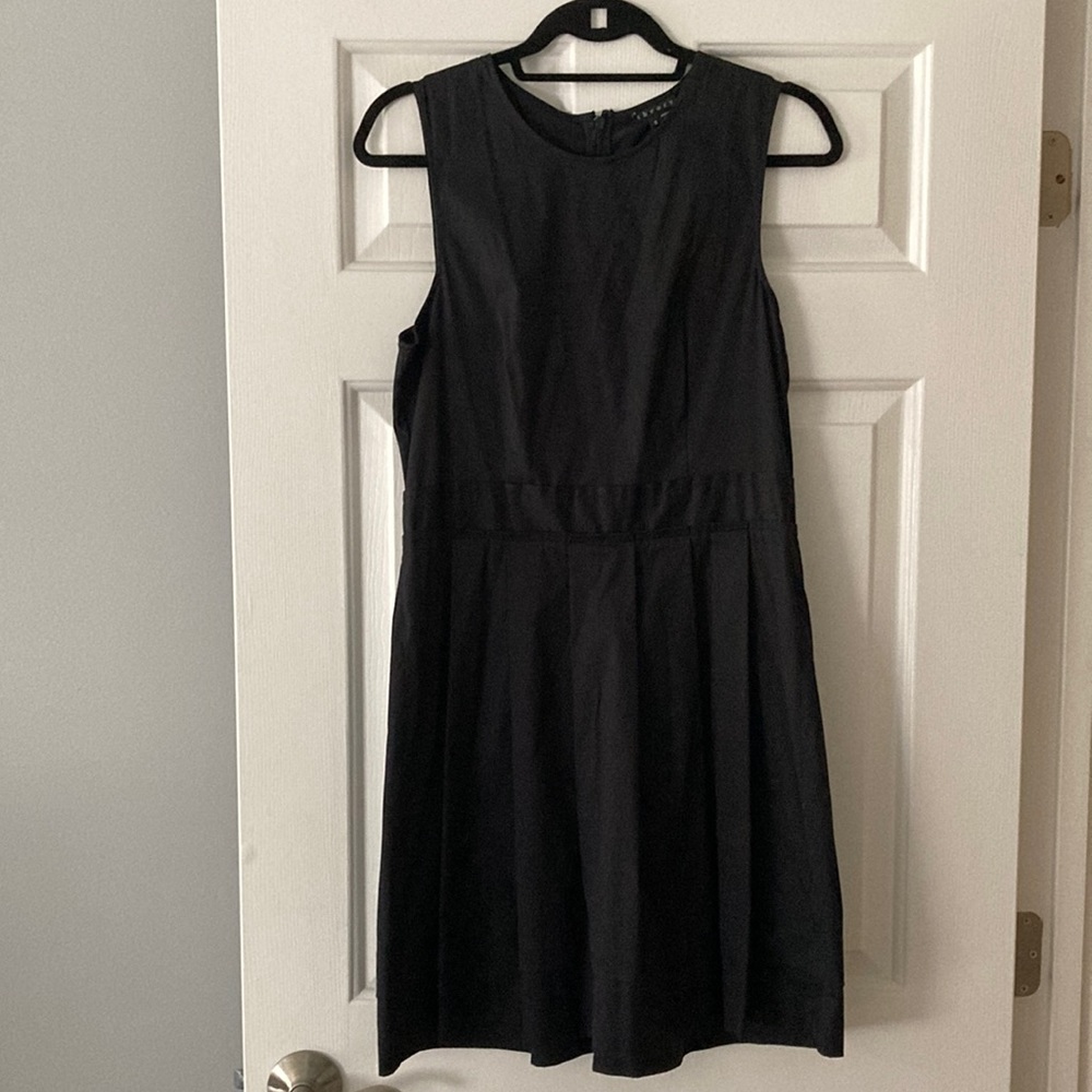 Vintage Theory Black Pleaded Dress
